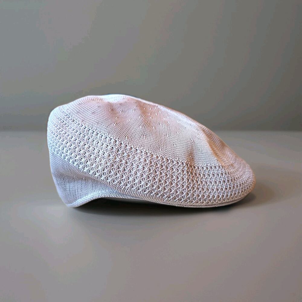 Kangol Tropic 504 Ventair Grey Flat Cap Men's XL